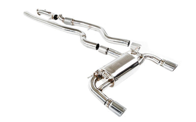 iPE Stainless Steel Valvetronic Exhaust System w/ Dual Polished Tips and Remote - BMW 335i F30 (12-16')