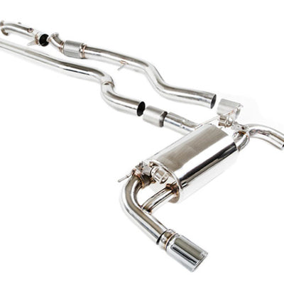 iPE Stainless Steel Valvetronic Exhaust System w/ Dual Polished Tips and Remote - BMW 335i F30 (12-16')