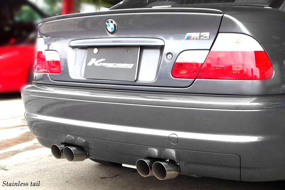 Kreissieg 4x80mm Valvetronic Catback Exhaust BMW E46 M3 00-05