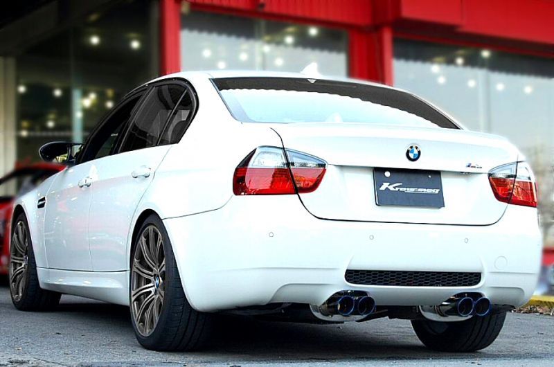 Kreissieg 4x80mm Valvetronic Catback Exhaust BMW E90/92 M3 08-11