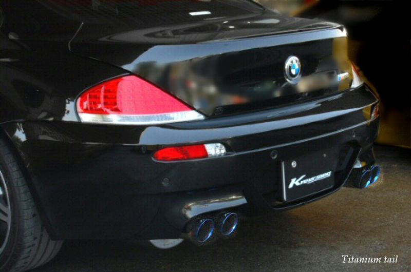 Kreissieg 4x83mm Valvetronic Catback Exhaust BMW E63 M6 06-10