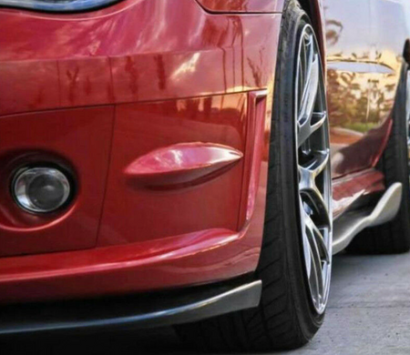 2006-2007 Subaru Impreza WRX STI V-Limited Style Front Lip - HoneyComb Motorsports