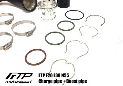 FTP Motorsports Chargepipe / Boost Pipe Combo - F2X / F3X N55