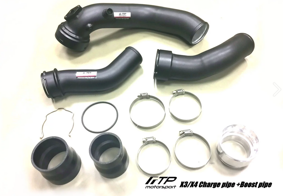 FTP Motorsports Chargepipe / Boost Pipe Combo - F-Series X3 & X4 35i N55