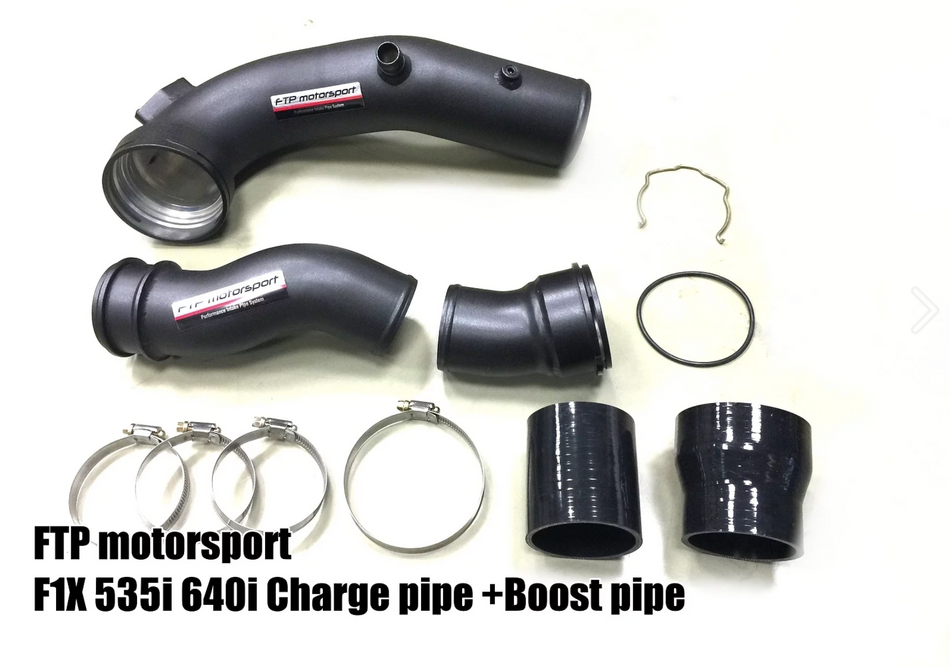 FTP Motorsports N55 Chargepipe + Boost Pipe Combo - 535i / 640i / 740i
