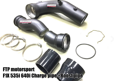 FTP Motorsports N55 Chargepipe + Boost Pipe Combo - 535i / 640i / 740i