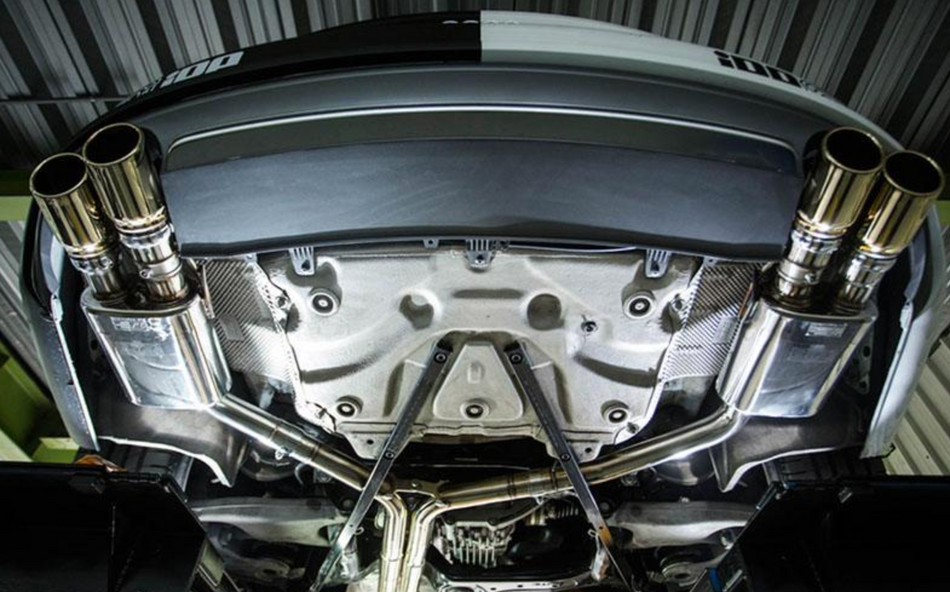 iPE Stainless Steel Valvetronic Exhaust System w/ OBD2 with Light Sensor - Audi A7 C7 (11-17')