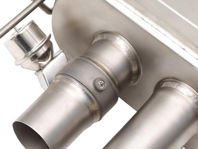 iPE Titanium Valvetronic Exhaust System w/ Quad Polished Tips and Remote - BMW M6 F13 (13-19')