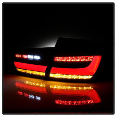 Spyder BMW 3 Series F30 2012-2018 Full LED Tail Lights (ALT-YD-BMWF3012-SEQ-BK) Black (WONT FIT X3)