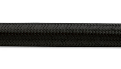 Vibrant -20 AN Black Nylon Braided Flex Hose (5 foot roll)