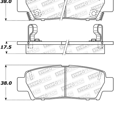 StopTech Street Brake Pads