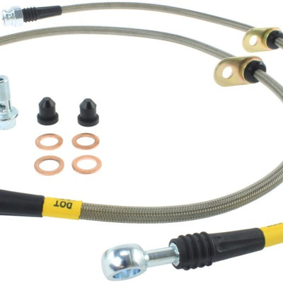 StopTech 06+ Civic Si Stainless Steel Front Brake Lines
