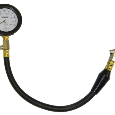 Moroso Tire Pressure Gauge 0-100psi - Garage Series