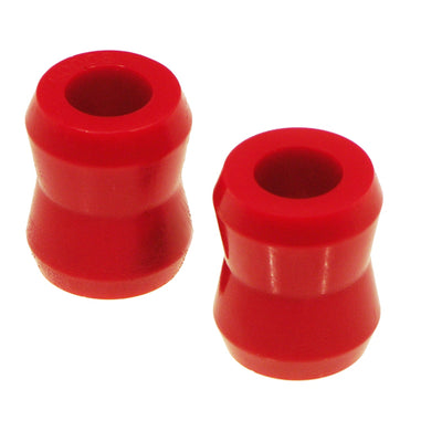 Prothane Universal Shock Bushings - Hourglass - 5/8 ID - Red