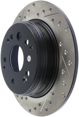 StopTech 04-08 Acura TL / 03-09 Honda Element Slotted & Drilled Right Rear Rotor