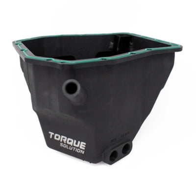 Torque Solution HD Oil Pan: Subaru EJ20/EJ25 - Black
