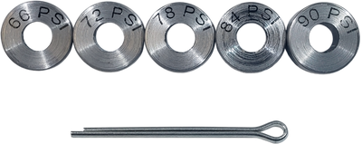 Boundary 89-05 Ford/Mazda BP (All Types) I4 Shim Kit (7/14/21/28/35 PSI) w/Retaining Pin