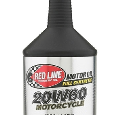 Red Line 20W60 Motorcycle Oil - Quart