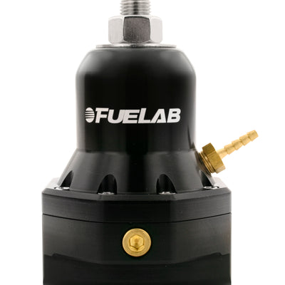 Fuelab 565 TBI Adjustable FPR 10-25 PSI (2) -10AN In (1) -10AN Return Max Flow Bypass - Black