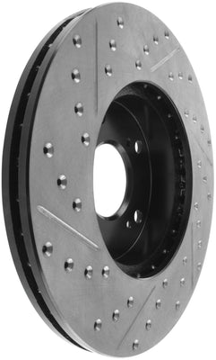 StopTech 06-08 Civic GX / 02-04 CR-V / 98-02 Honda Accord V6 / 03-07 Accord 4 cyl/V6 MT Slotted & D