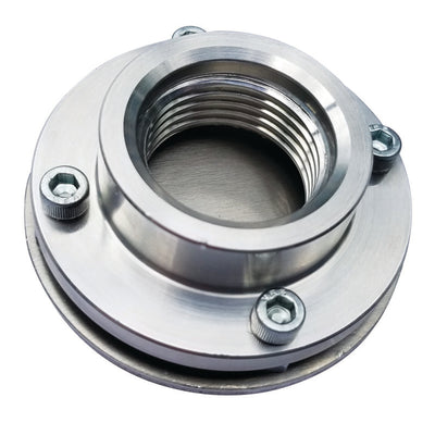 Moroso -12An Female Non Weld-On Valve Cover Fitting w/Baffle