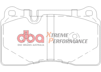 DBA 09-13 Chevy Corvette ZR-1 XP650 Rear Brake Pads