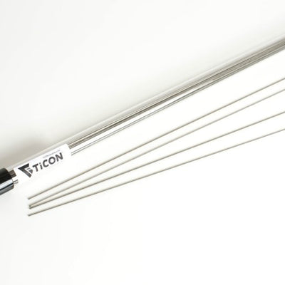 Ticon Industries 39in Length 1/4lb 2.2mm/.087in Filler Diamter CP1 Titanium Filler Rod