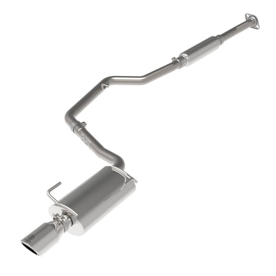 aFe POWER Takeda 12-16 Subaru Impreza 2.0L 2.5in 304SS CB Exhaust w/ Polished Tips