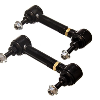 Energy Suspension Universal Black 3-3/4in-4-3/4in inAin Range Pivot Style End Link Set