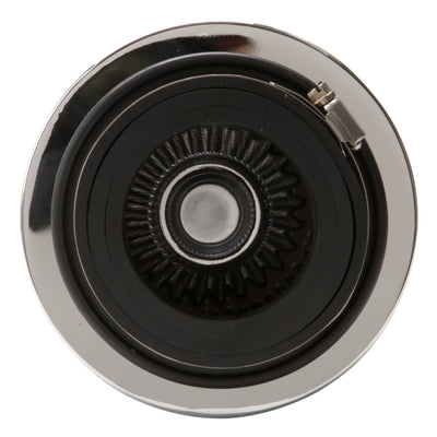 Edelbrock Air Filter Pro-Flo Series Conical 3 7In Tall Black/Chrome