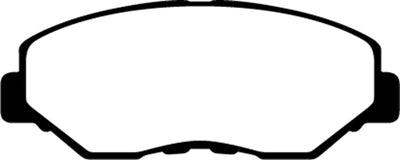 EBC 13-15 Acura ILX 1.5 Hybrid Yellowstuff Front Brake Pads