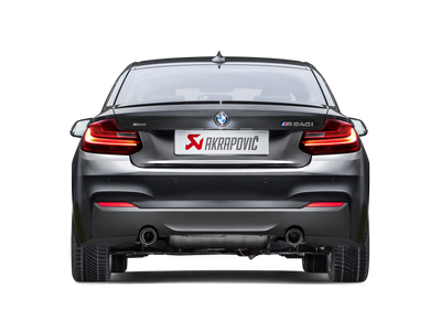 Akrapovic 16-17 BMW M240i (F22 F23) Evolution Line Cat Back (SS) w/ Carbon Tips (Req. Link Pipe)