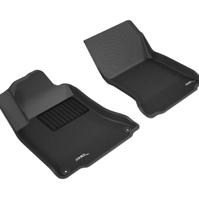 3D MAXpider 2015-2019 Mercedes-Benz CLA-Class/GLA-Class X177/X156 Kagu 1st Row Floormat - Black