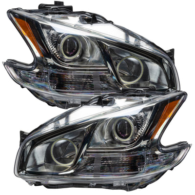 Oracle 09-13 Nissan Maxima SMD HL (Non-HID)-Chrome - ColorSHIFT w/ 2.0 Controller