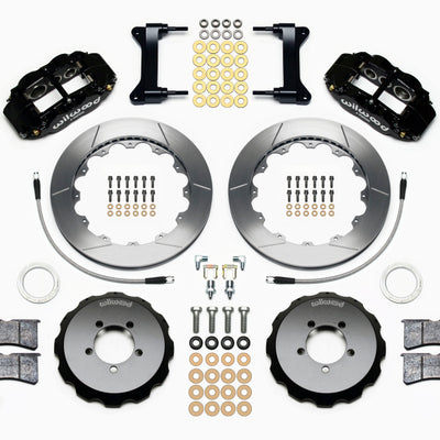 Wilwood Narrow Superlite 6R Front Hat Kit 12.88in 2012-Up Toyota / Scion FRS w/ Lines