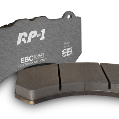 EBC Racing 12-14 Volkswagen Golf R (Mk6) RP-1 Race Rear Brake Pads
