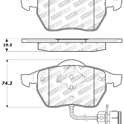 StopTech Performance Brake Pads