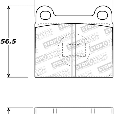 StopTech Street Brake Pads