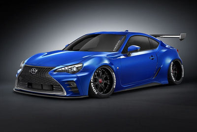 AIMGAIN GT-F Wide Fender Ver. Complete Body Kit - Subaru BRZ / Scion FR-S / Toyota 86