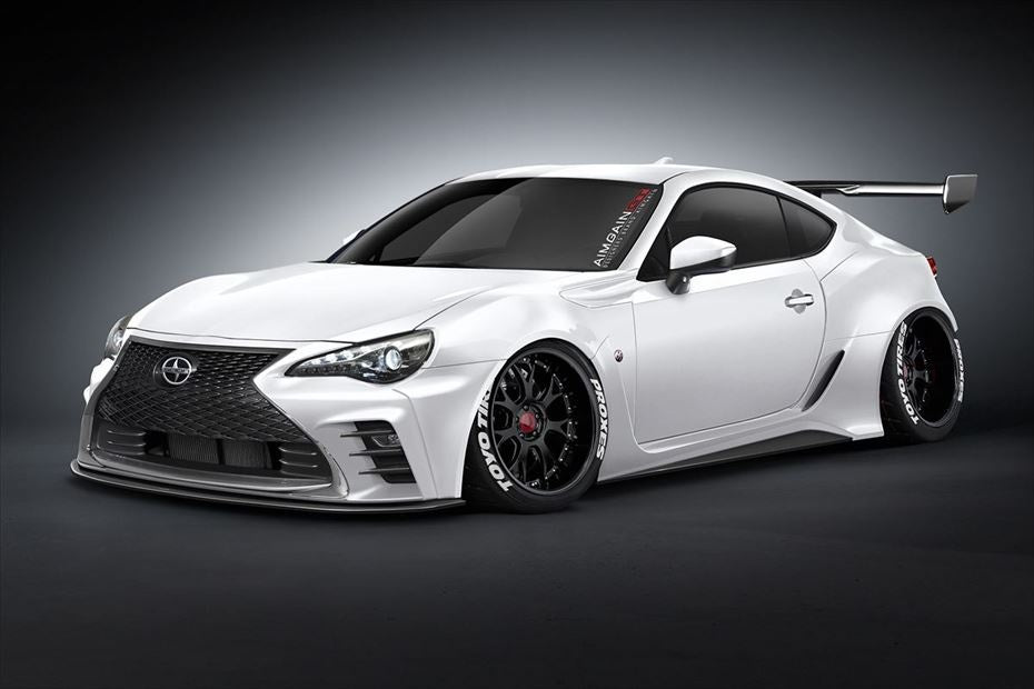 AIMGAIN GT-F Wide Fender Ver. Complete Body Kit - Subaru BRZ / Scion FR-S / Toyota 86