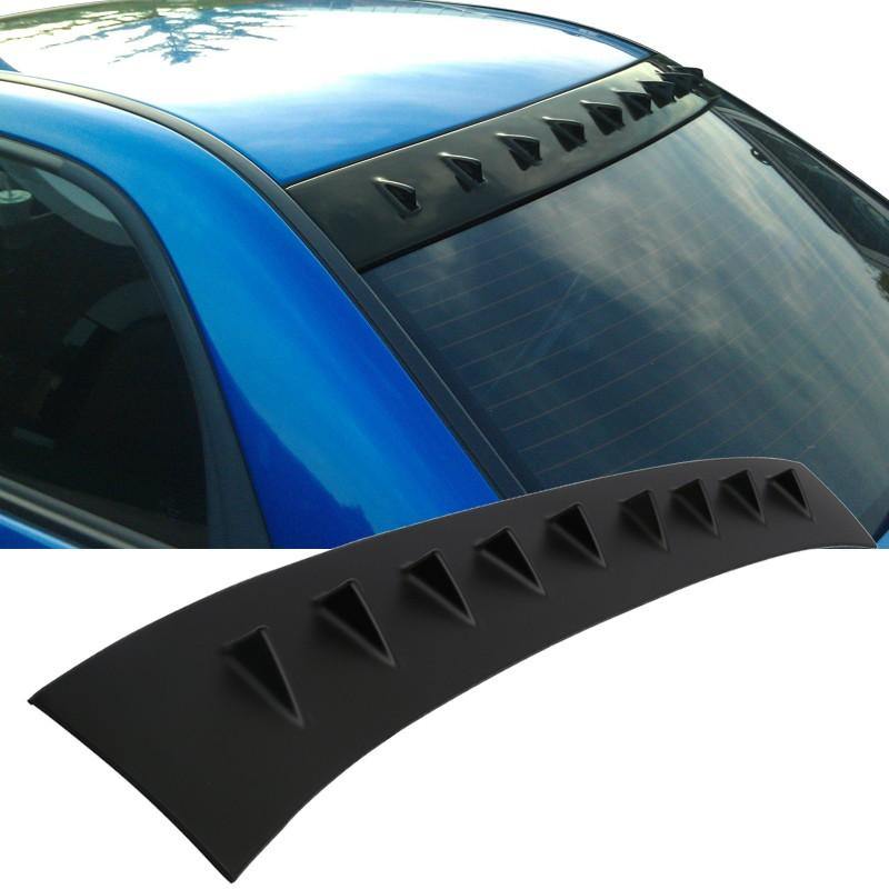 2002-2007 Subaru Impreza WRX/STi V-Style Roof Spoiler (ABS) - HoneyComb Motorsports