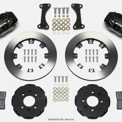Wilwood Forged Dynalite Front Hat Kit 12.19in 90-99 Civic w/240 mm Disc