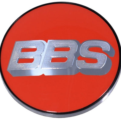 BBS Center Cap 56mm Red/Silver