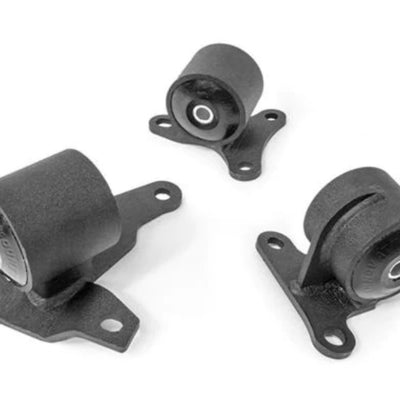 Innovative 90-93 Accord H/F Series Black Steel Mounts 95A Bushings