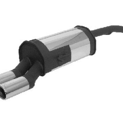 Remus 2002 Ford Fusion 1.4L TDI Axle Back Exhaust