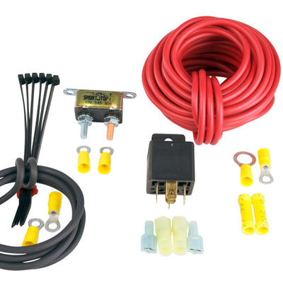 Aeromotive 30 Amp Fuel Pump Wiring Kit (Incl. Relay/Breaker/Wire/Connectors)