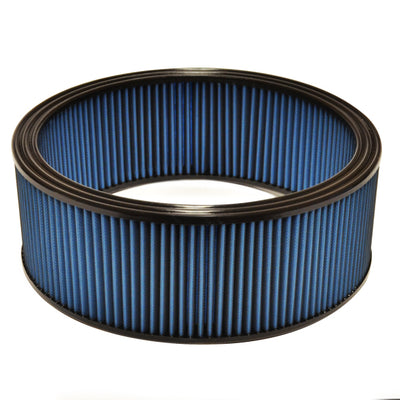 Injen NanoWeb Dry Air Filter 14in Round x 5in Tall - 1in Pleats
