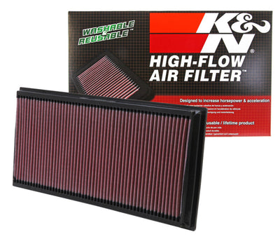 K&N 06-09 L.R. Range Rover / 02-10 VW Touareg / 02-09 Porsche Cayenne Drop In Air Filter