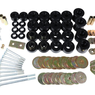 Energy Suspension 91-97 Toyota Land Cruiser FJ80 Body Mount Set w/ Hardware - Black