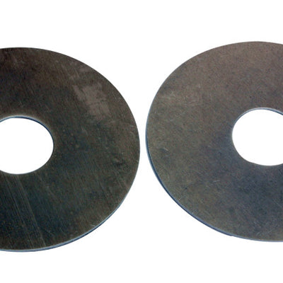 Moroso Belt Guide - 3.5in x .062in - Aluminum - 2 Pack